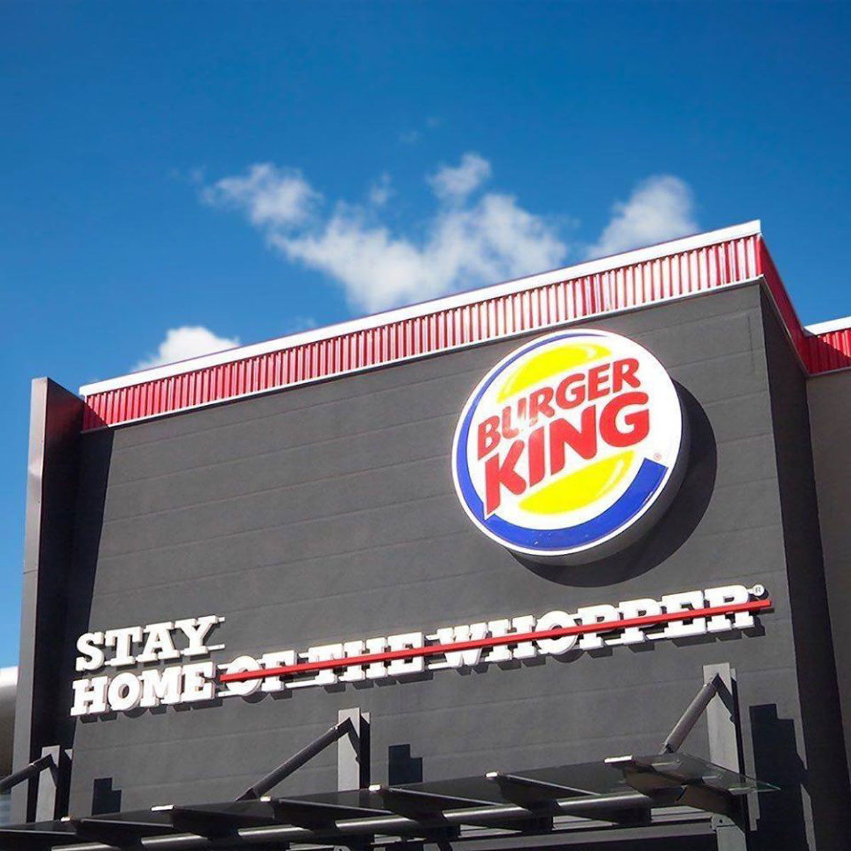 Burger King - Belgium - Stay home corona ad